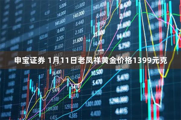 申宝证券 1月11日老凤祥黄金价格1399元克